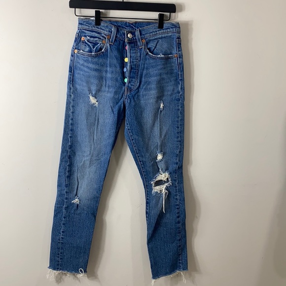 Levi’s 501 jeans size 26( inseam 26) - Picture 1 of 5